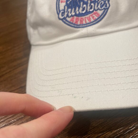 Chubbies The Weekend Has Arrived Dad Hat White Men's One Size Adjustable Cotton - Picture 4 of 11